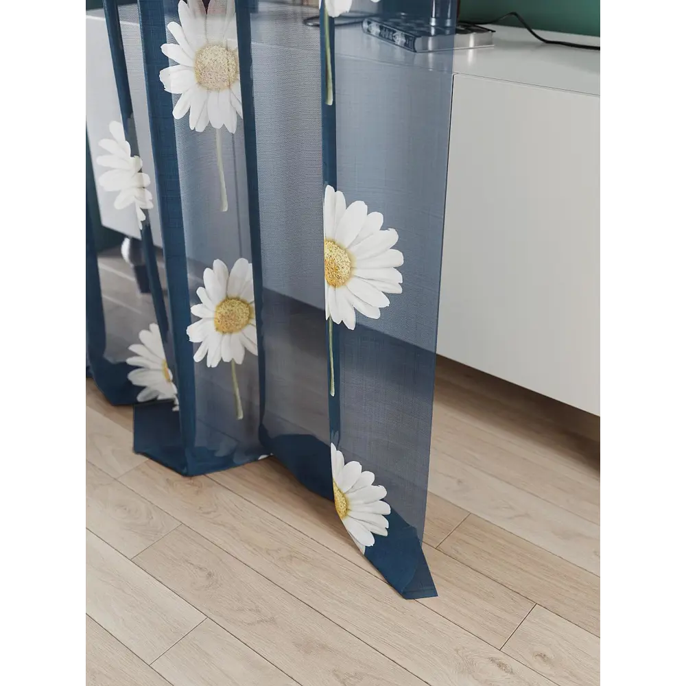 Фото 4 Тюль At home Базовая коллекция AT583044 на шторной ленте 240x150 см цвет белый Фото 4 Тюль At home Базовая коллекция AT583044 на шторной ленте 240x150 см цвет белый