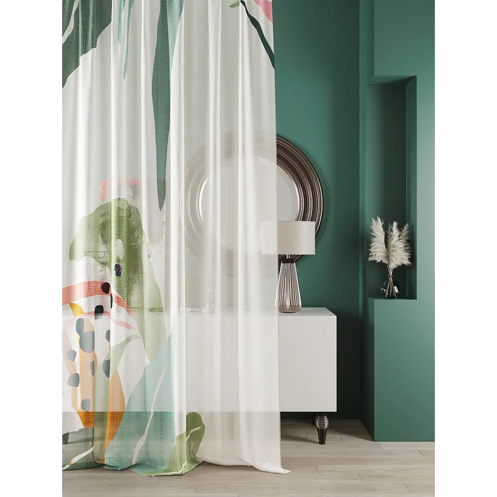 Фото 4 Тюль At home Базовая коллекция AT583047 на шторной ленте 240x150 см цвет бежевый Фото 4 Тюль At home Базовая коллекция AT583047 на шторной ленте 240x150 см цвет бежевый