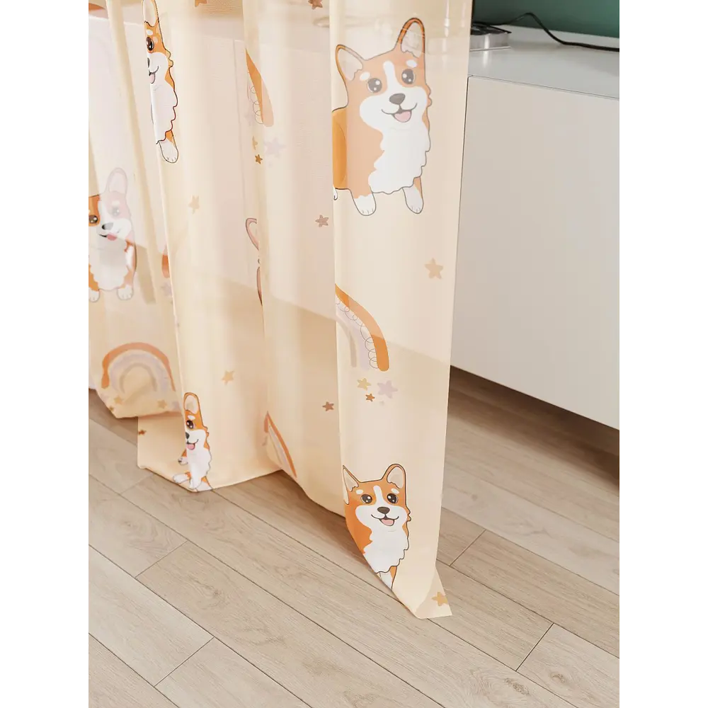 Фото 4 Тюль At home Базовая коллекция AT583052 на шторной ленте 240x150 см цвет бежевый Фото 4 Тюль At home Базовая коллекция AT583052 на шторной ленте 240x150 см цвет бежевый