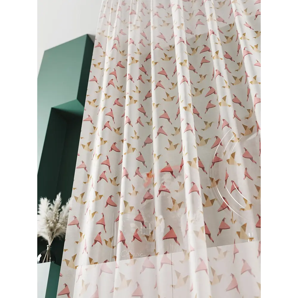 Фото 4 Тюль At home Базовая коллекция AT583009 на шторной ленте 240x150 см цвет бежевый Фото 4 Тюль At home Базовая коллекция AT583009 на шторной ленте 240x150 см цвет бежевый