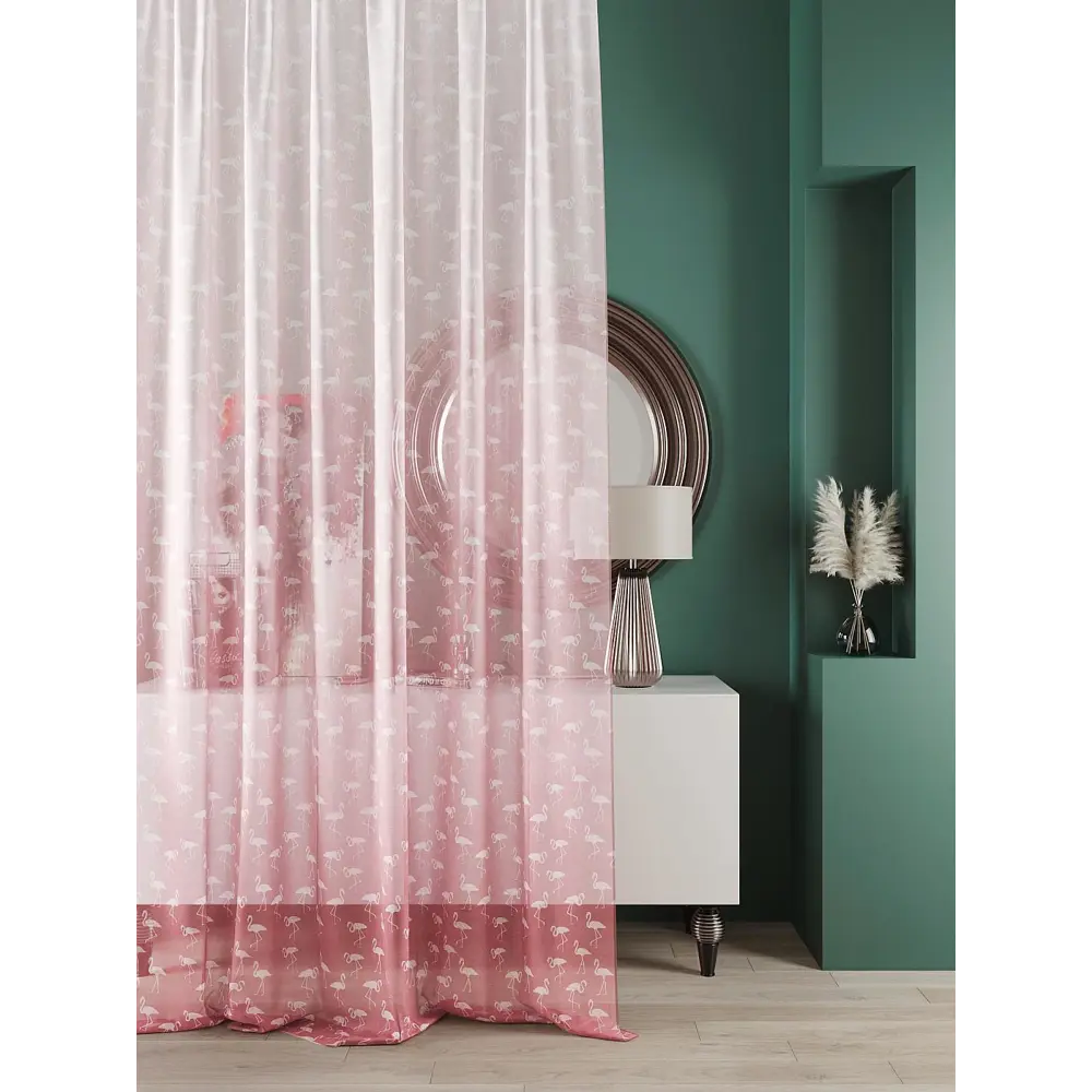 Фото 5 Тюль At home Базовая коллекция AT583010 на шторной ленте 240x150 см цвет бежевый Фото 5 Тюль At home Базовая коллекция AT583010 на шторной ленте 240x150 см цвет бежевый
