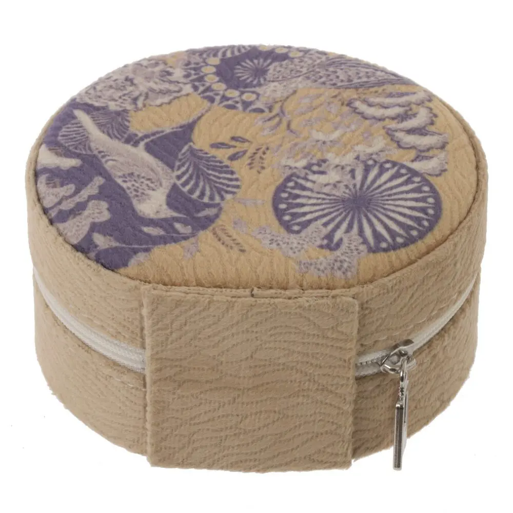 Фото Шкатулка для украшений дорожная L10 W10 H5 см 815415 Фото Шкатулка для украшений дорожная L10 W10 H5 см 815415