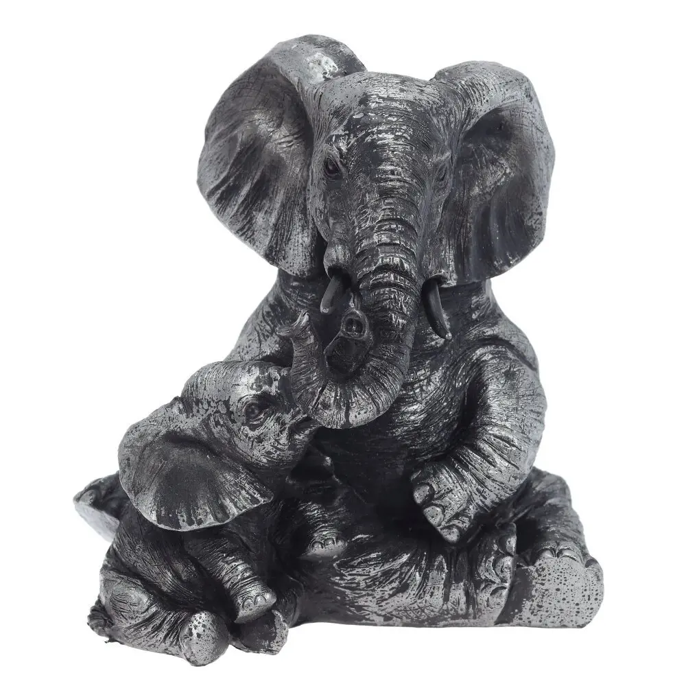 Фото 3 Фигурка декоративная Слоны L16 W13 H17 см 815571