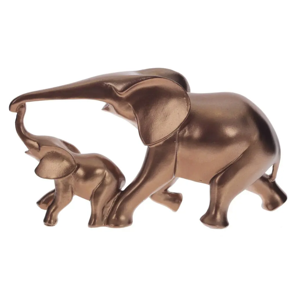 Фото 4 Фигурка декоративная Слоны L21 W6 H12 см 799742