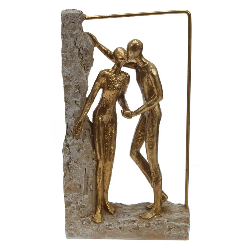 Фото Фигурка декоративная Влюбленная пара L14 W45 H25 см 815014 Фото Фигурка декоративная Влюбленная пара L14 W45 H25 см 815014