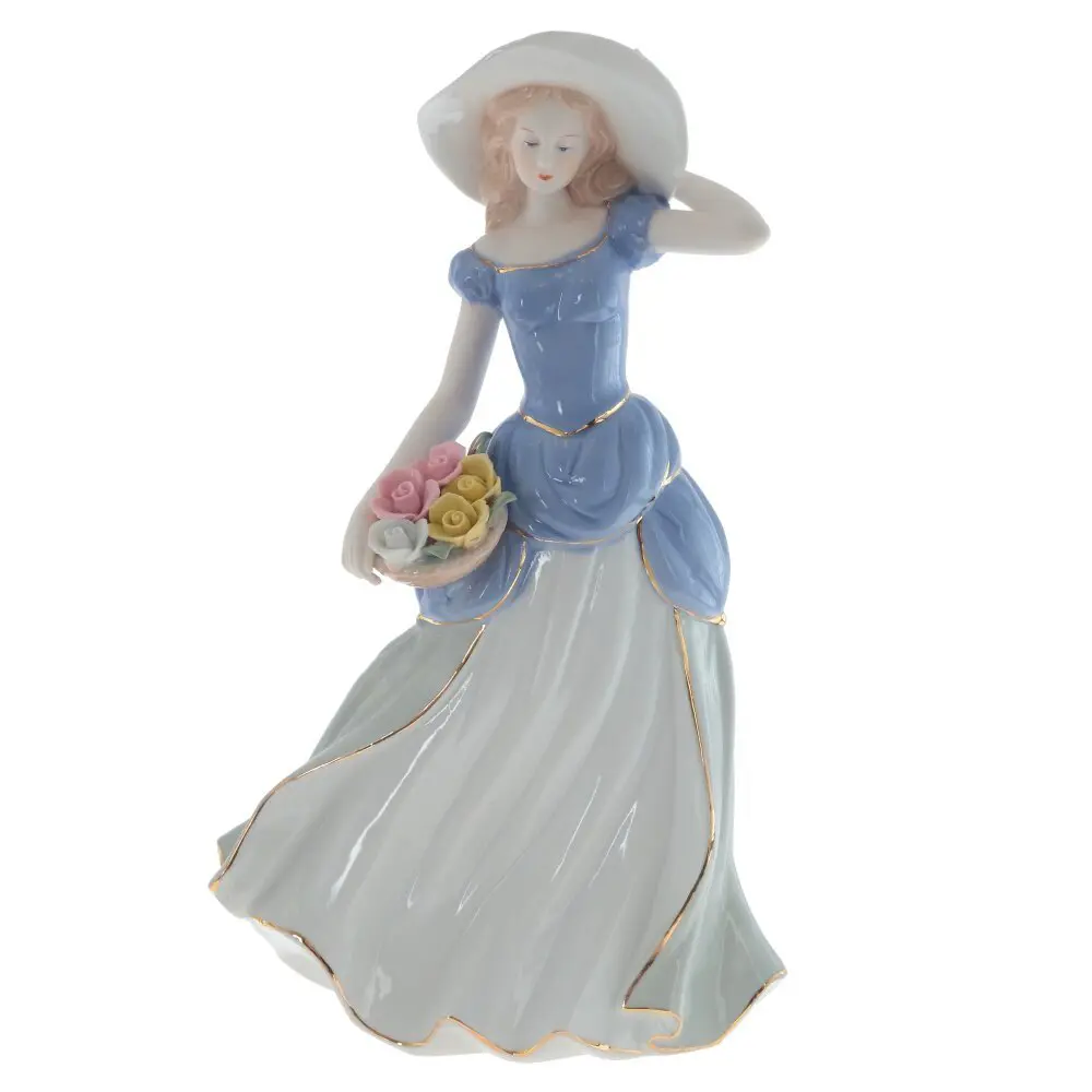 Фото 3 Фигурка декоративная Девушка L18 W12 H31 см 804799