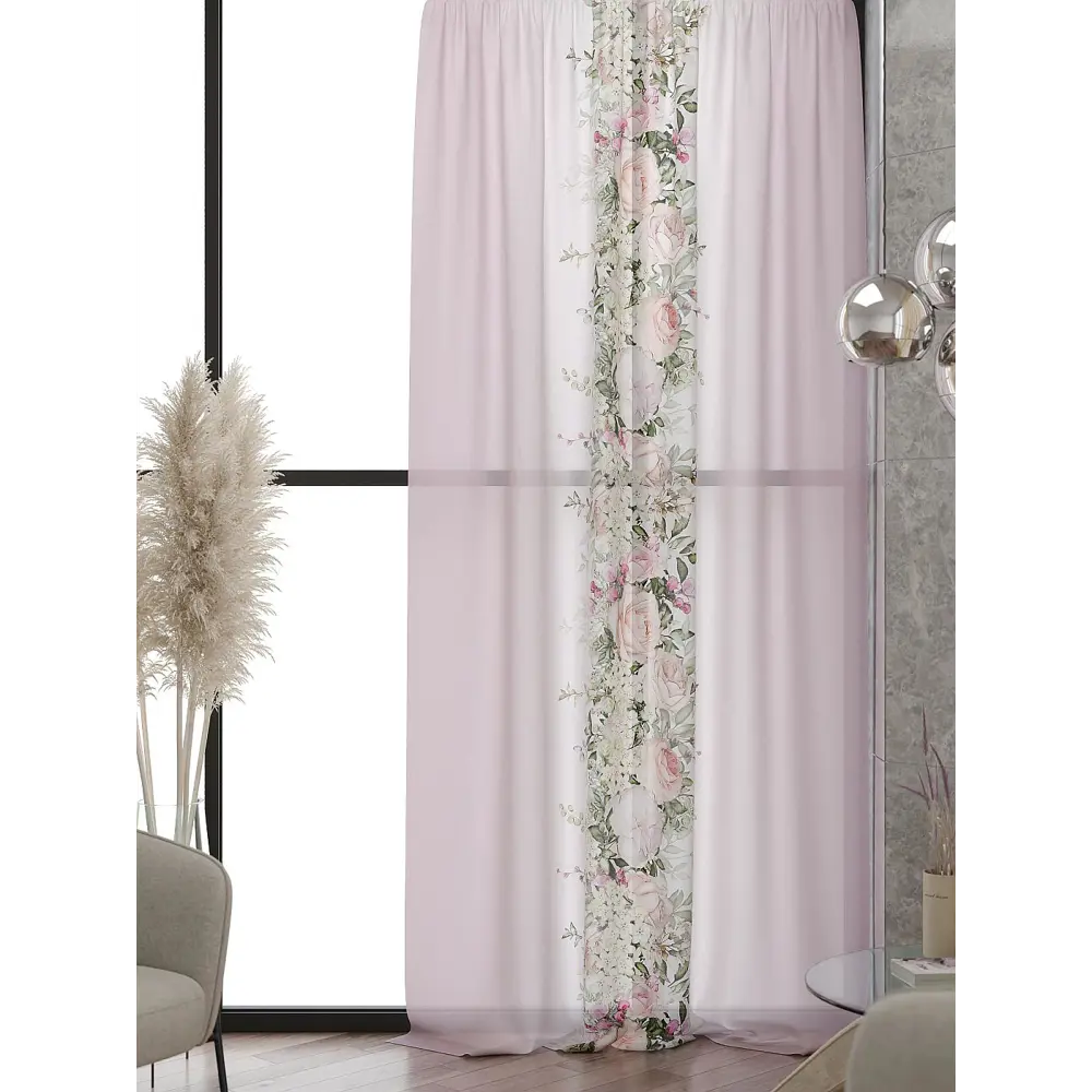 Фото Тюль At home Базовая коллекция AT583206 на шторной ленте 240x150 см цвет бежевый Фото Тюль At home Базовая коллекция AT583206 на шторной ленте 240x150 см цвет бежевый