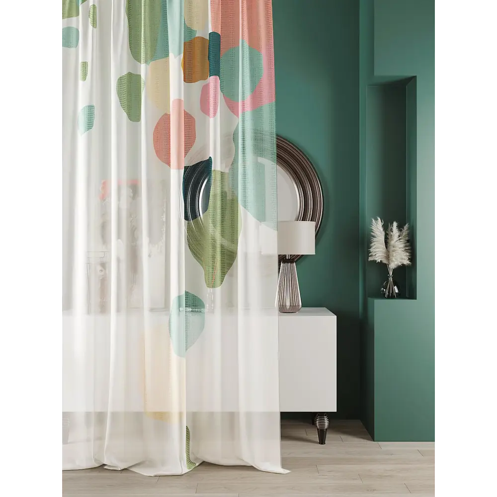 Фото 8 Тюль At home Базовая коллекция AT583048 на шторной ленте 240x150 см цвет бежевый Фото 8 Тюль At home Базовая коллекция AT583048 на шторной ленте 240x150 см цвет бежевый