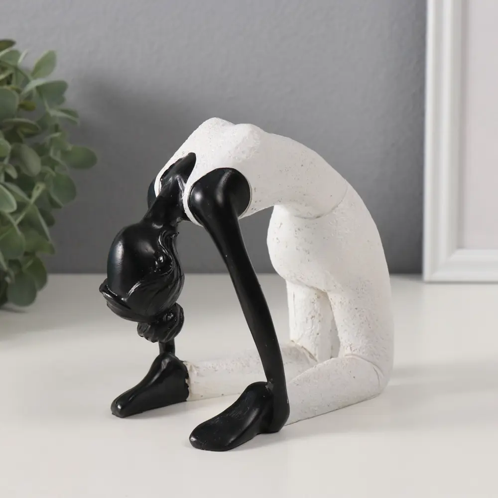 Фото 4 Сувенир полистоун Девушка в позе боевого лука белый с чёрным 13х8х135 см 10323439 Фото 4 Сувенир полистоун Девушка в позе боевого лука белый с чёрным 13х8х135 см 10323439