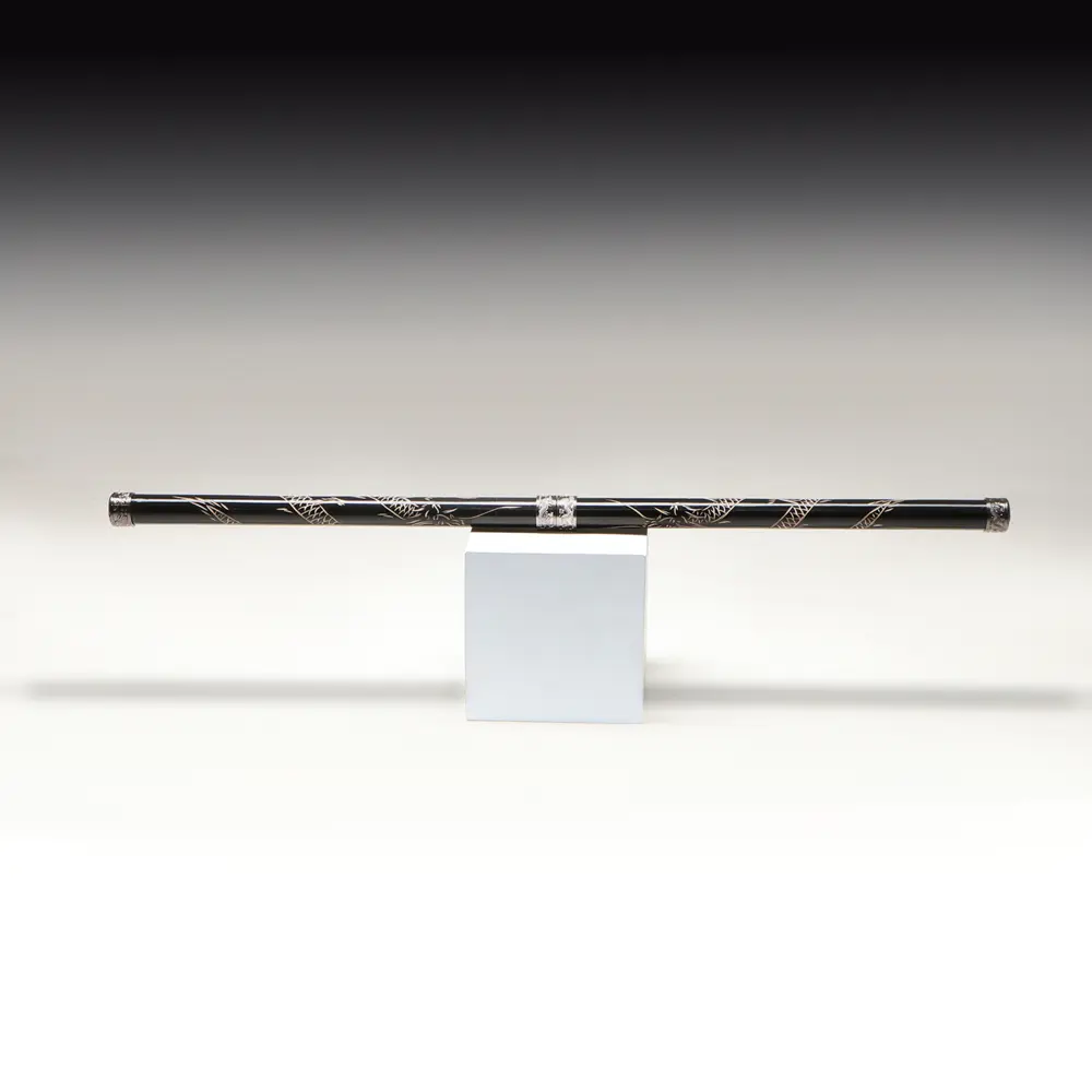 Фото 5 Сув. изделие катаны 2в1 ножны дерево дракон черные 2стороны 103см 662258