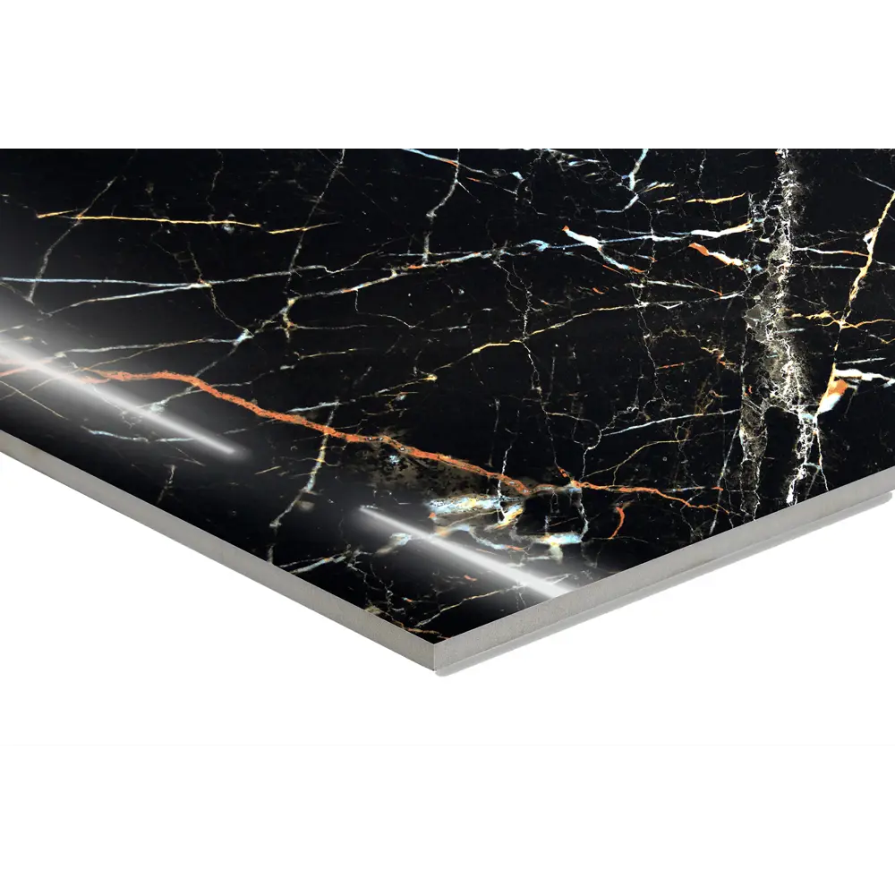Фото 5 Глазурованный керамогранит Arcadia Ceramica Torino Black High Gloss 60x120 см 1.44 м² глянцевый цвет черный Фото 5 Глазурованный керамогранит Arcadia Ceramica Torino Black High Gloss 60x120 см 1.44 м² глянцевый цвет черный