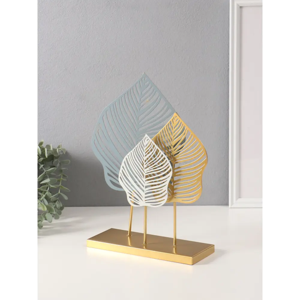 Фото 4 Сувенир металл Листья Монстеры синий 8х25х31 см 10707393 Фото 4 Сувенир металл Листья Монстеры синий 8х25х31 см 10707393