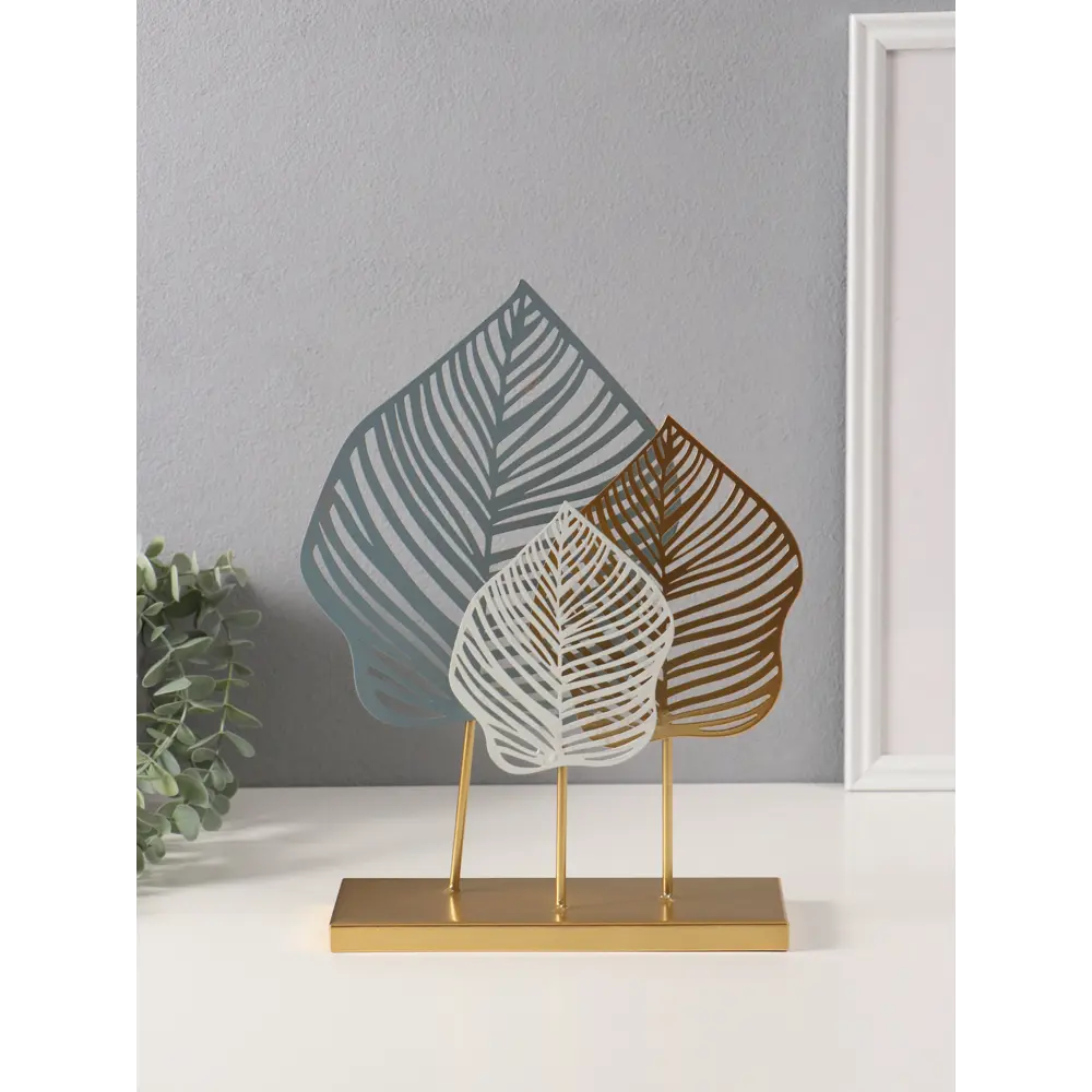 Фото 2 Сувенир металл Листья Монстеры синий 8х25х31 см 10707393 Фото 2 Сувенир металл Листья Монстеры синий 8х25х31 см 10707393