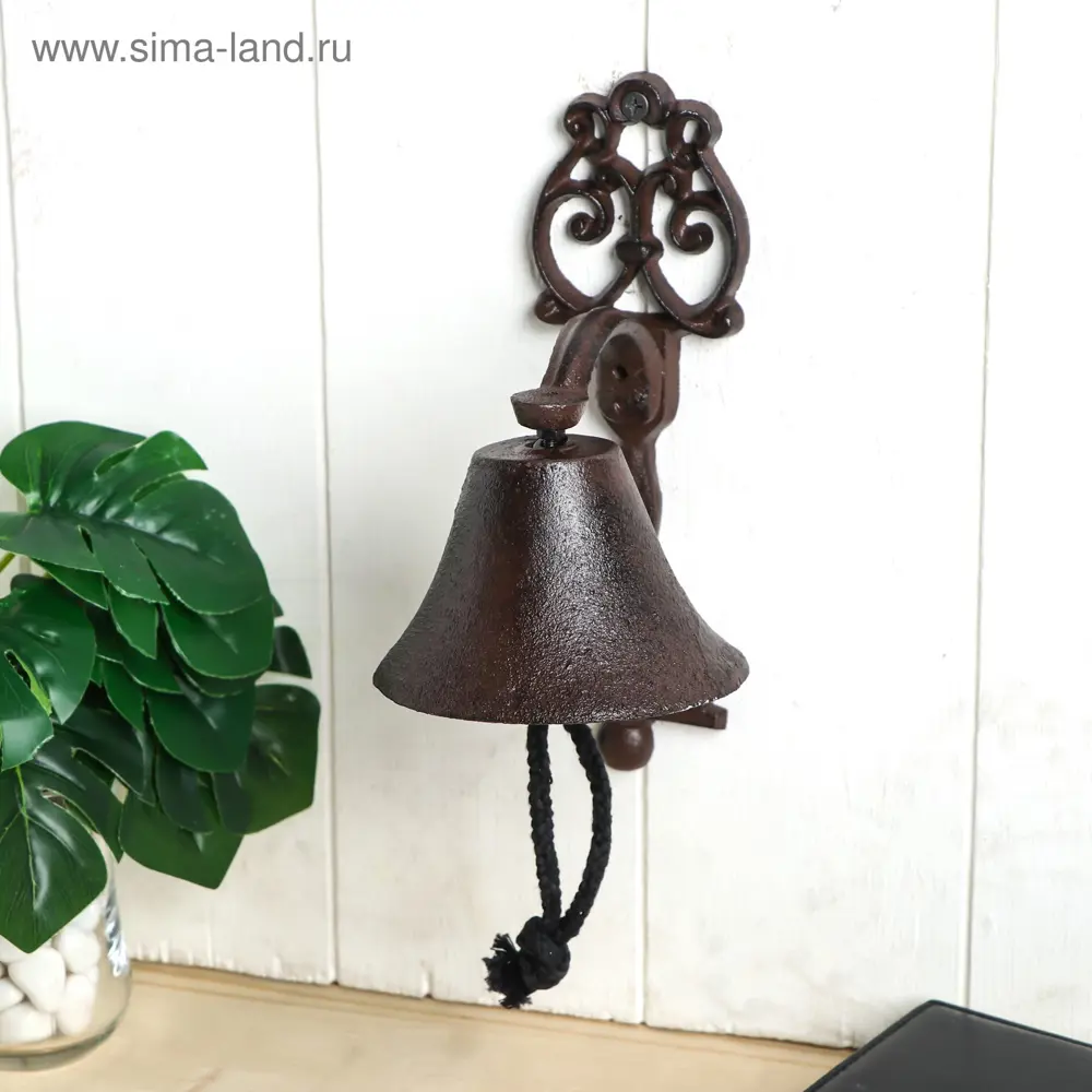 Фото 3 Колокол сувенирный чугун Ключ 215х135х10 см 4627502