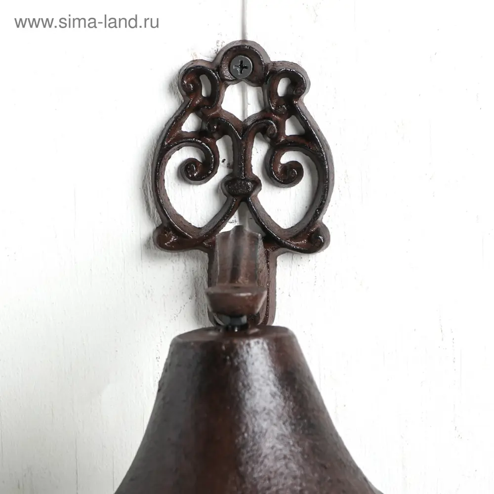 Фото 2 Колокол сувенирный чугун Ключ 215х135х10 см 4627502