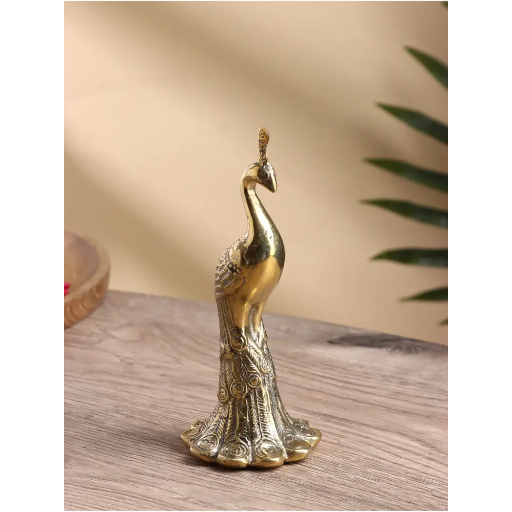 Фото 4 Сувенир бронза Павлин 8х8х18 см 10176445 Фото 4 Сувенир бронза Павлин 8х8х18 см 10176445