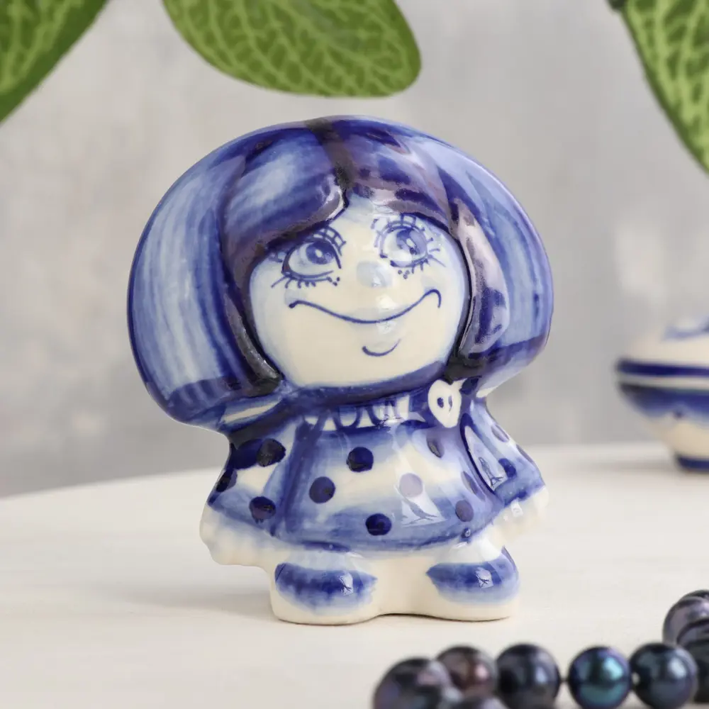 Фото 2 Сувенир «Домовёнок» гжель 1664543 Фото 2 Сувенир «Домовёнок» гжель 1664543