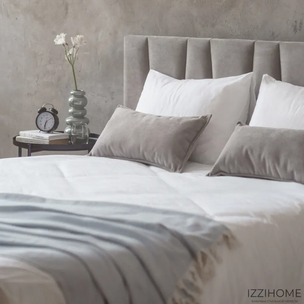 Фото 13 Кровать Izzihome Kelly 189x100x212 см дсп цвет серый Фото 13 Кровать Izzihome Kelly 189x100x212 см дсп цвет серый