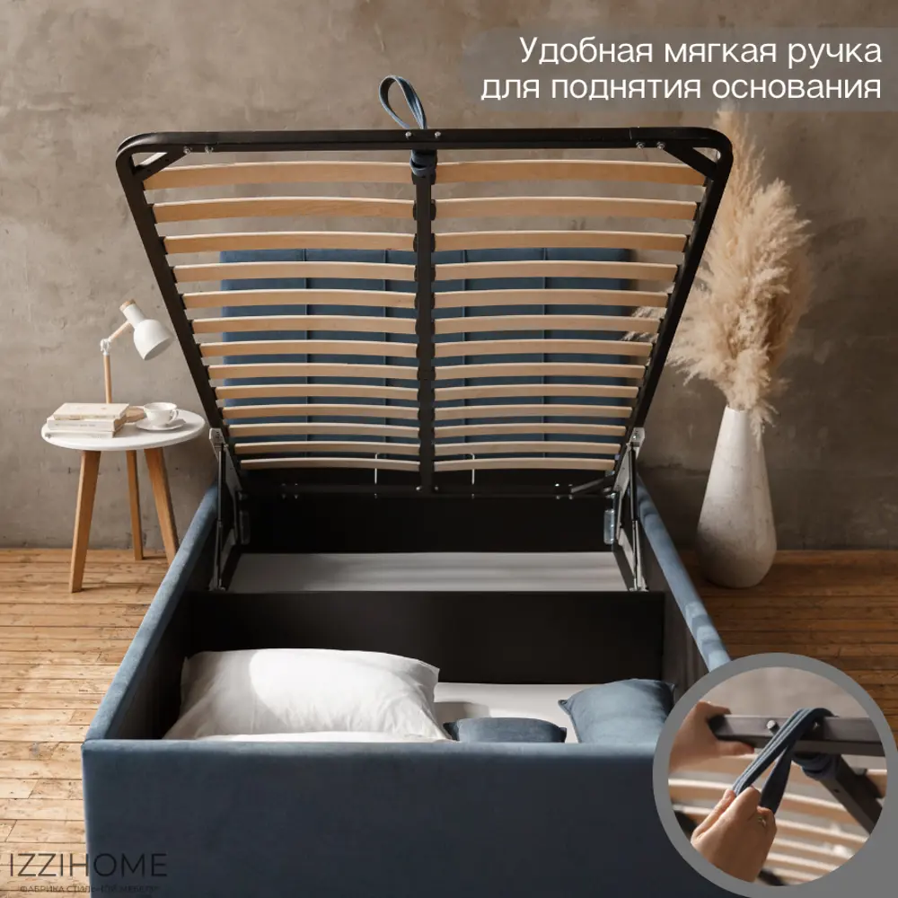 Фото 8 Кровать Izzihome Seven SV16 169x100x212 см дсп цвет синий Фото 8 Кровать Izzihome Seven SV16 169x100x212 см дсп цвет синий