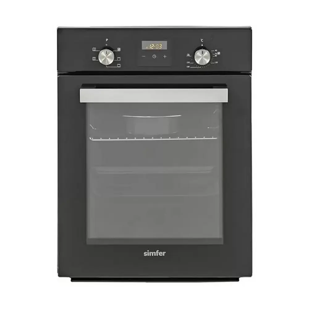 Фото 4 Встраиваемый духовой шкаф Simfer B4EB56555 45х59.5х56.5 см цвет черный Фото 4 Встраиваемый духовой шкаф Simfer B4EB56555 45х59.5х56.5 см цвет черный