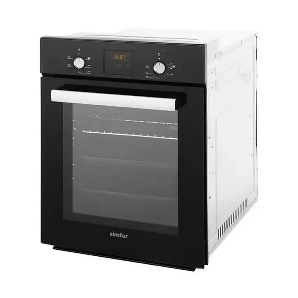 Фото 3 Встраиваемый духовой шкаф Simfer B4EB56555 45х59.5х56.5 см цвет черный Фото 3 Встраиваемый духовой шкаф Simfer B4EB56555 45х59.5х56.5 см цвет черный