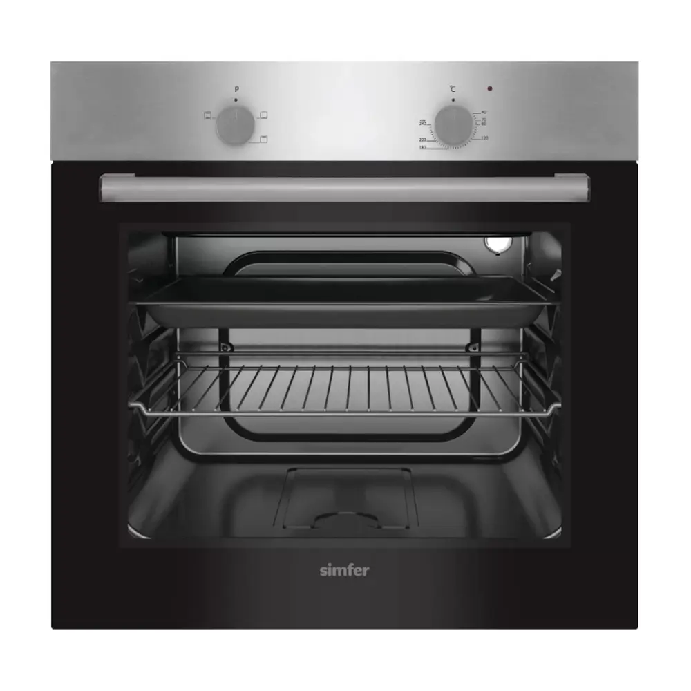 Фото 5 Встраиваемый духовой шкаф Simfer B6EM04000 59.5х59.5х56.5 см цвет нержавеющая сталь Фото 5 Встраиваемый духовой шкаф Simfer B6EM04000 59.5х59.5х56.5 см цвет нержавеющая сталь