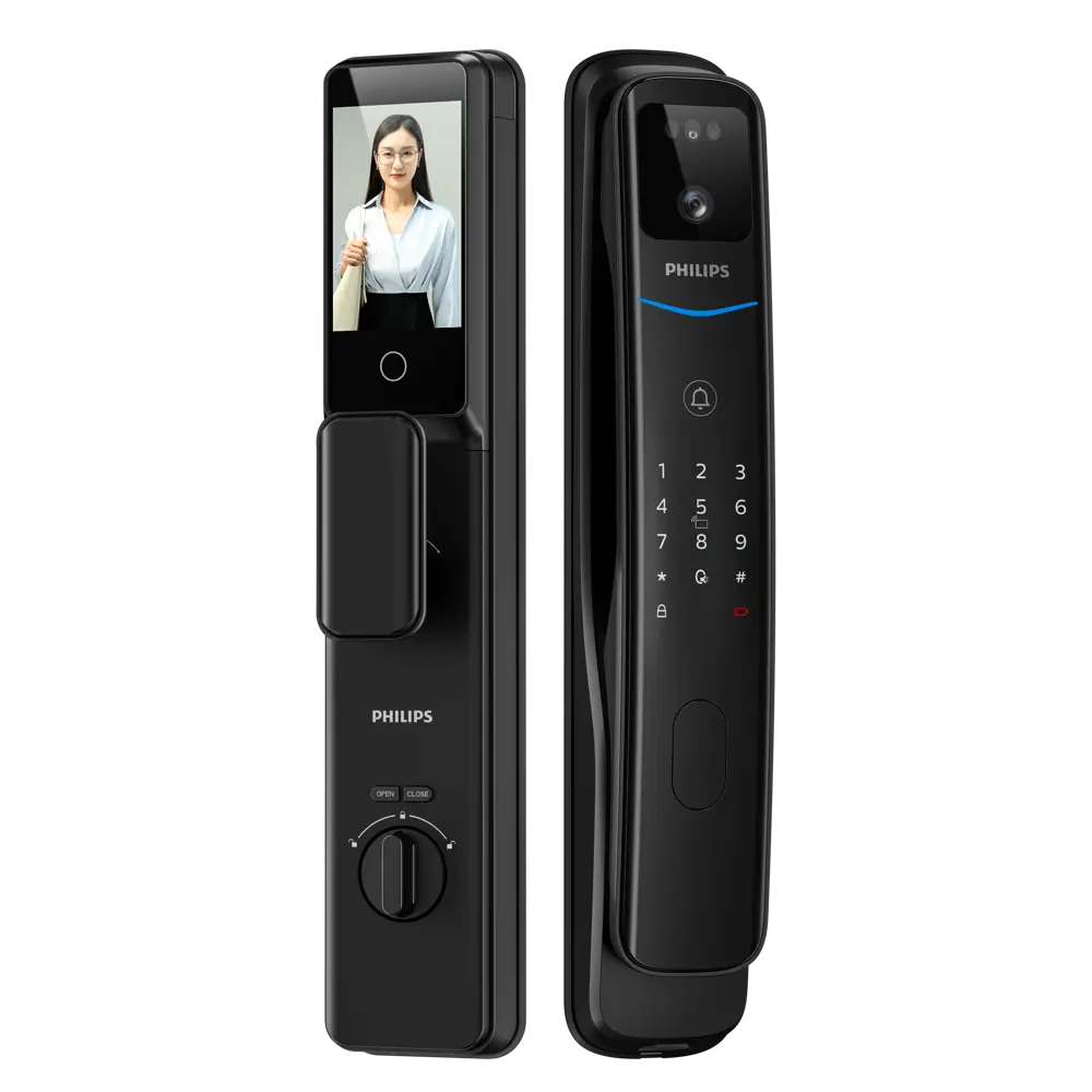 Фото 4 Электронный замок Philips DDL702-FVP 670 мм черный Фото 4 Электронный замок Philips DDL702-FVP 670 мм черный