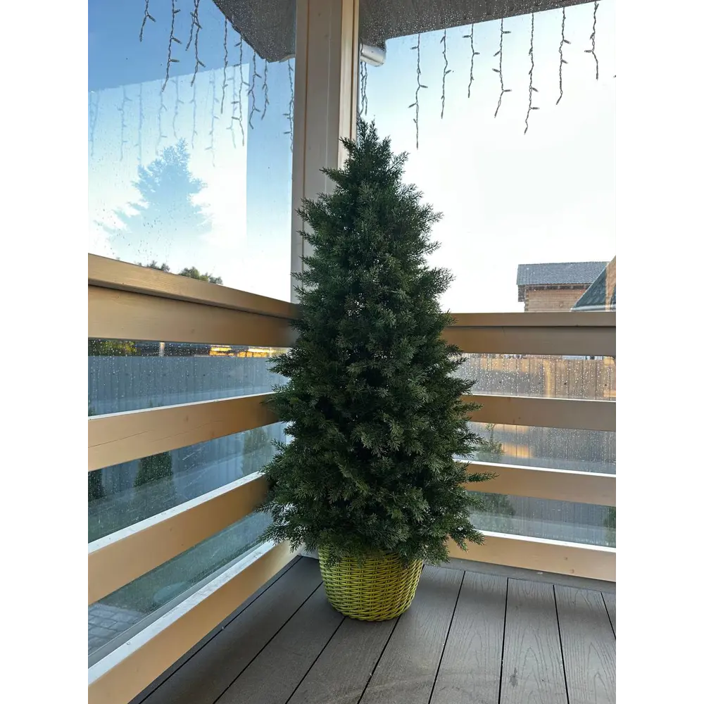 Фото Искусственное дерево Туя Crystal Trees ТУ-150 150 см Фото Искусственное дерево Туя Crystal Trees ТУ-150 150 см