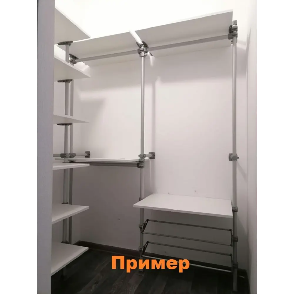 Фото 11 Стойка системы хранения Holl-System 2м серый Фото 11 Стойка системы хранения Holl-System 2м серый