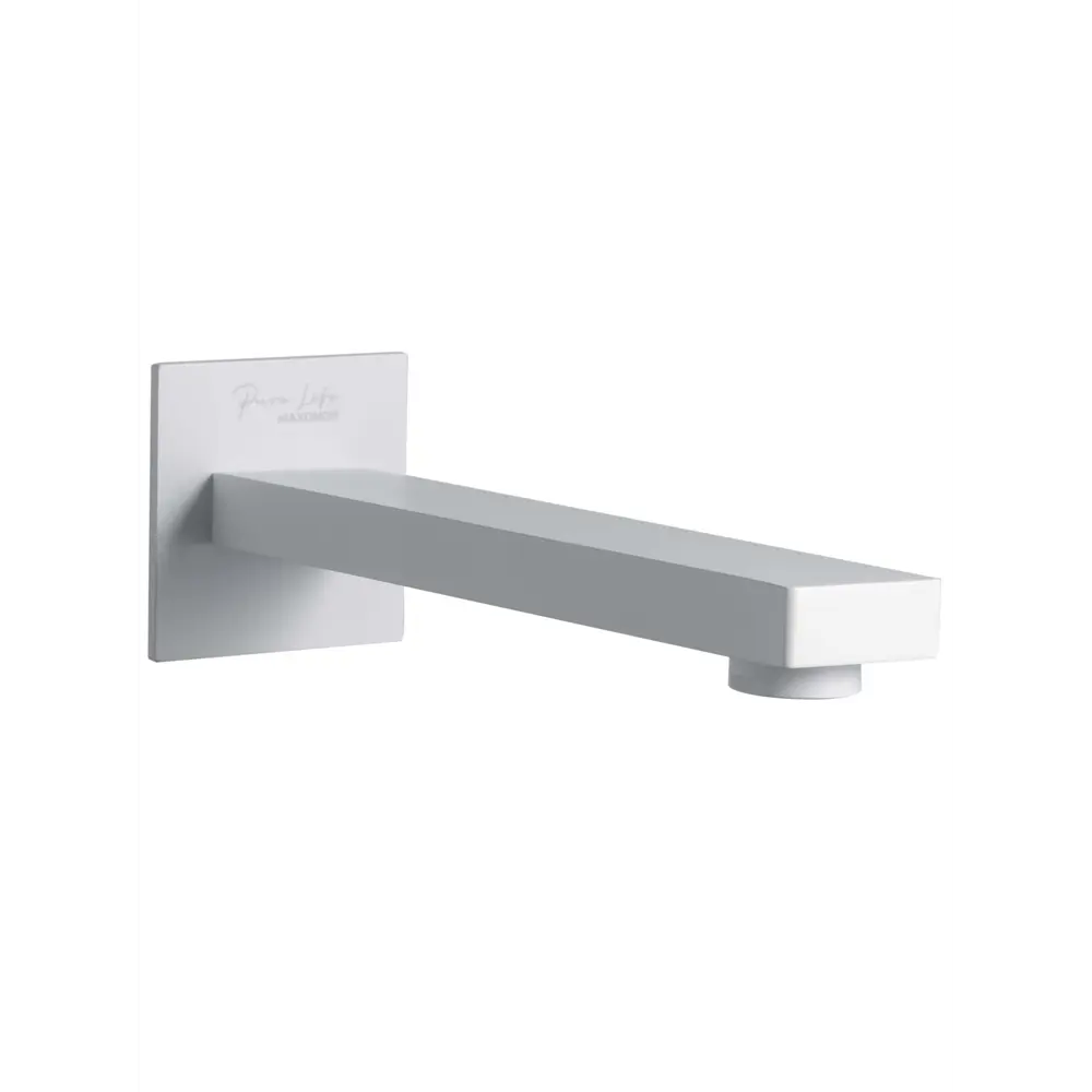 Фото 3 Излив из стены Maxonor Pure Life PL73-8 белый Фото 3 Излив из стены Maxonor Pure Life PL73-8 белый