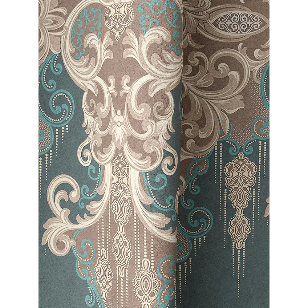 Фото 2 Комплект штор At home Базовая коллекция AT919208 на шторной ленте 260x150 см цвет коричневый Фото 2 Комплект штор At home Базовая коллекция AT919208 на шторной ленте 260x150 см цвет коричневый