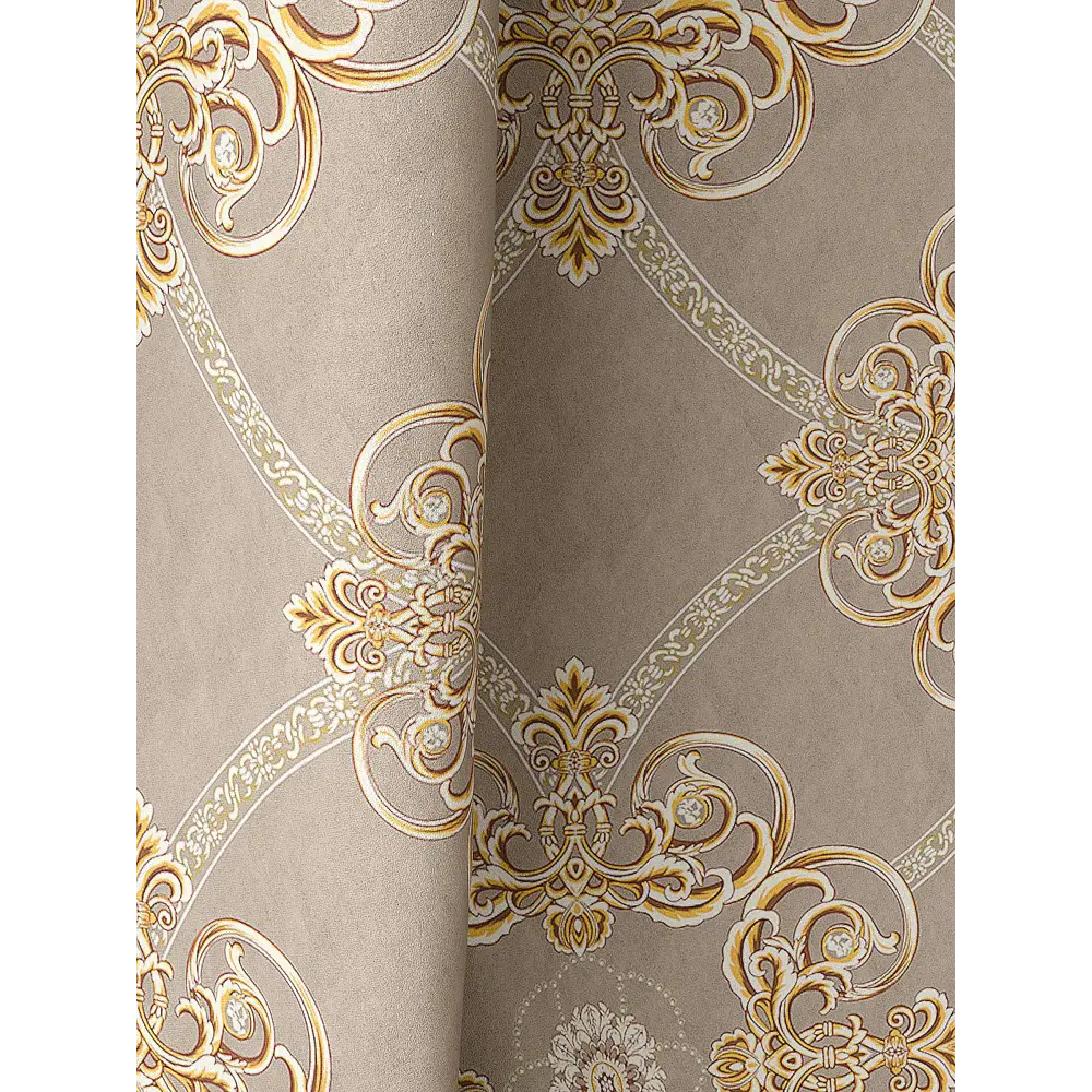 Фото 2 Комплект штор At home Базовая коллекция AT919001 на шторной ленте 260x150 см цвет бежевый Фото 2 Комплект штор At home Базовая коллекция AT919001 на шторной ленте 260x150 см цвет бежевый