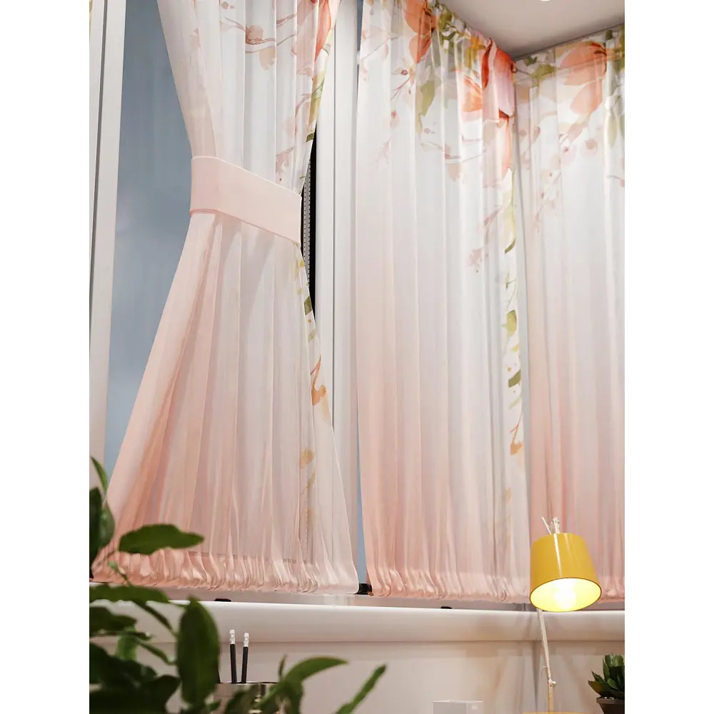 Фото 6 Тюль At home Базовая коллекция AT764080 на шторной ленте 140x100 см цвет белый Фото 6 Тюль At home Базовая коллекция AT764080 на шторной ленте 140x100 см цвет белый