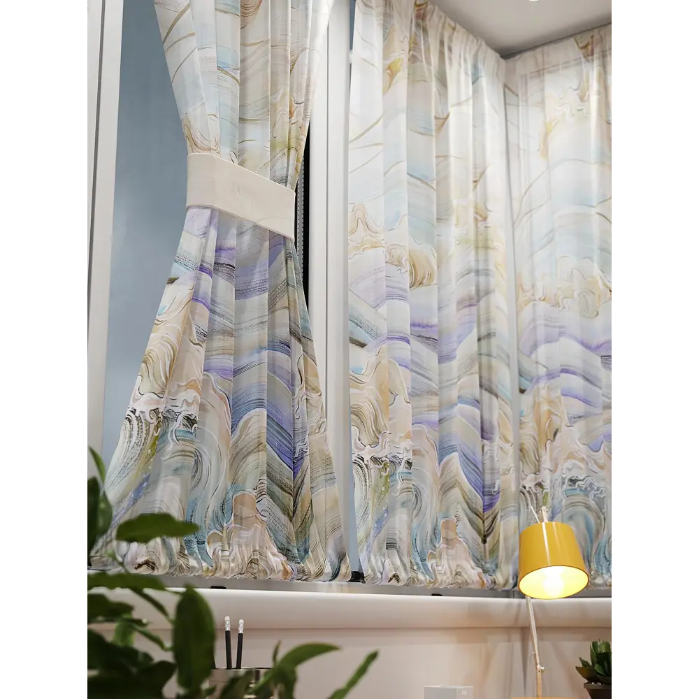 Фото 6 Тюль At home Базовая коллекция AT764003 на шторной ленте 140x100 см цвет фиолетовый Фото 6 Тюль At home Базовая коллекция AT764003 на шторной ленте 140x100 см цвет фиолетовый