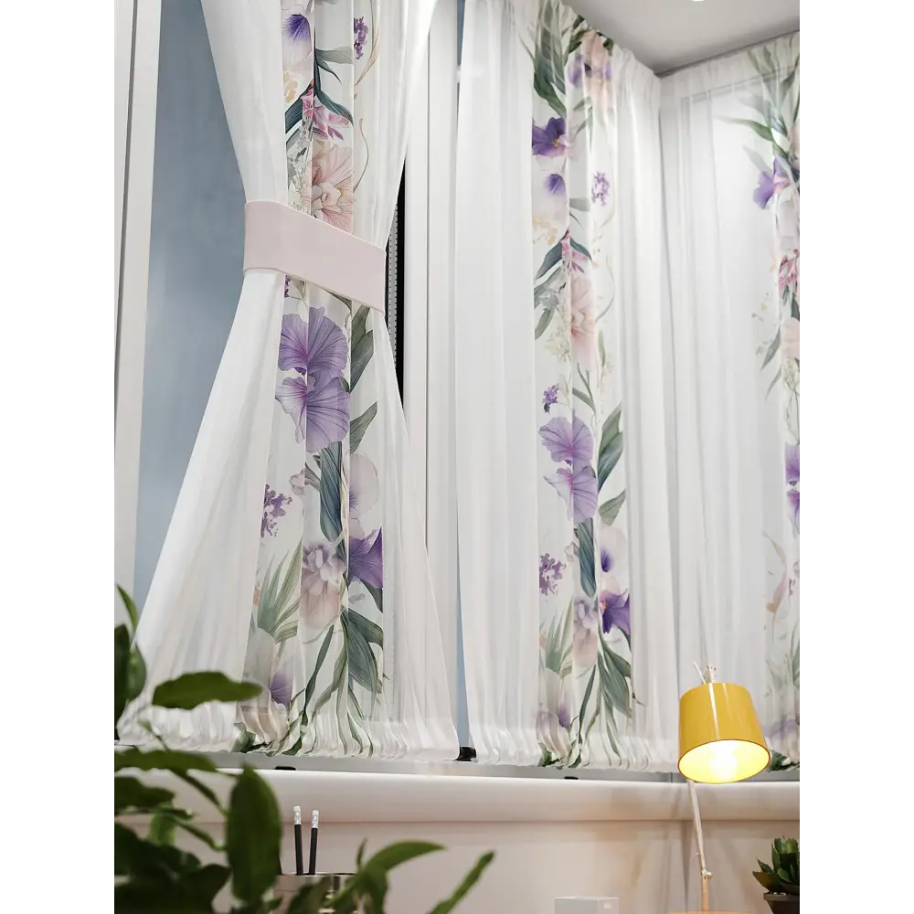 Фото 6 Тюль At home Базовая коллекция AT764055 на шторной ленте 140x100 см цвет бежевый Фото 6 Тюль At home Базовая коллекция AT764055 на шторной ленте 140x100 см цвет бежевый