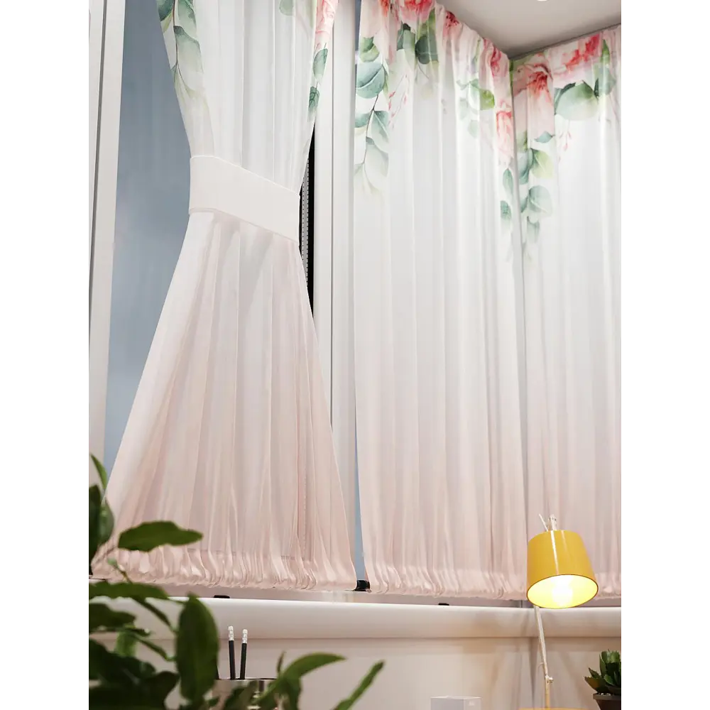 Фото 6 Тюль At home Базовая коллекция AT764201 на шторной ленте 140x100 см цвет белый Фото 6 Тюль At home Базовая коллекция AT764201 на шторной ленте 140x100 см цвет белый