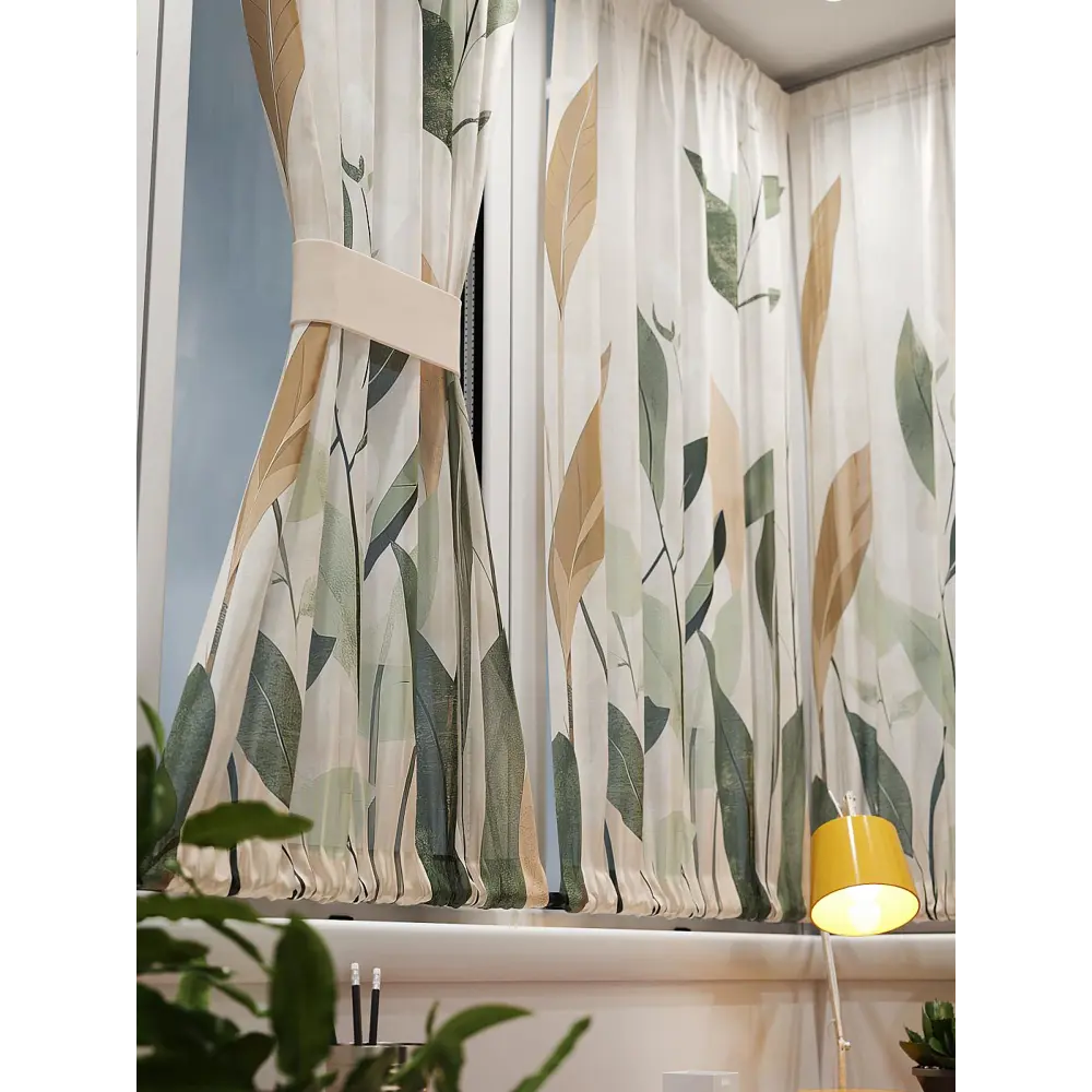 Фото 6 Тюль At home Базовая коллекция AT764158 на шторной ленте 140x100 см цвет бежевый Фото 6 Тюль At home Базовая коллекция AT764158 на шторной ленте 140x100 см цвет бежевый