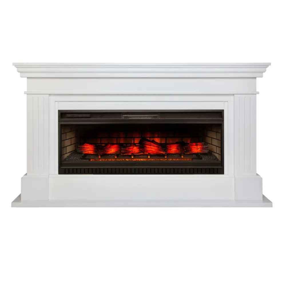 Фото Каминокомплект Realflame Ontario 45 WT-P511 с очагом Jack-S 45 1500Вт белый Фото Каминокомплект Realflame Ontario 45 WT-P511 с очагом Jack-S 45 1500Вт белый