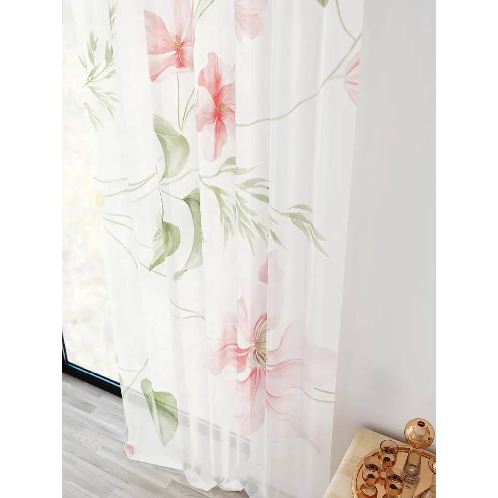 Фото 4 Тюль At home Базовая коллекция AT598069 на шторной ленте 280x150 см цвет белый Фото 4 Тюль At home Базовая коллекция AT598069 на шторной ленте 280x150 см цвет белый