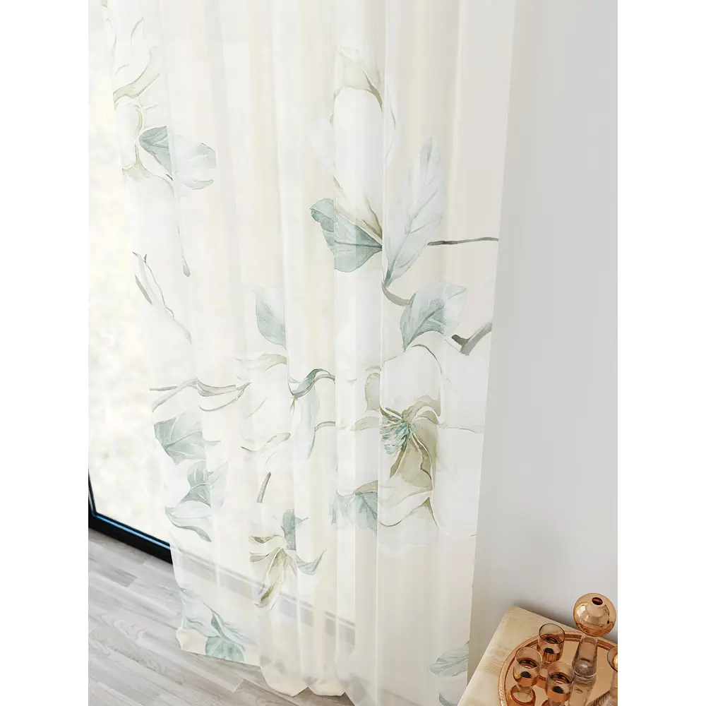 Фото 4 Тюль At home Базовая коллекция AT598077 на шторной ленте 280x150 см цвет бежевый Фото 4 Тюль At home Базовая коллекция AT598077 на шторной ленте 280x150 см цвет бежевый
