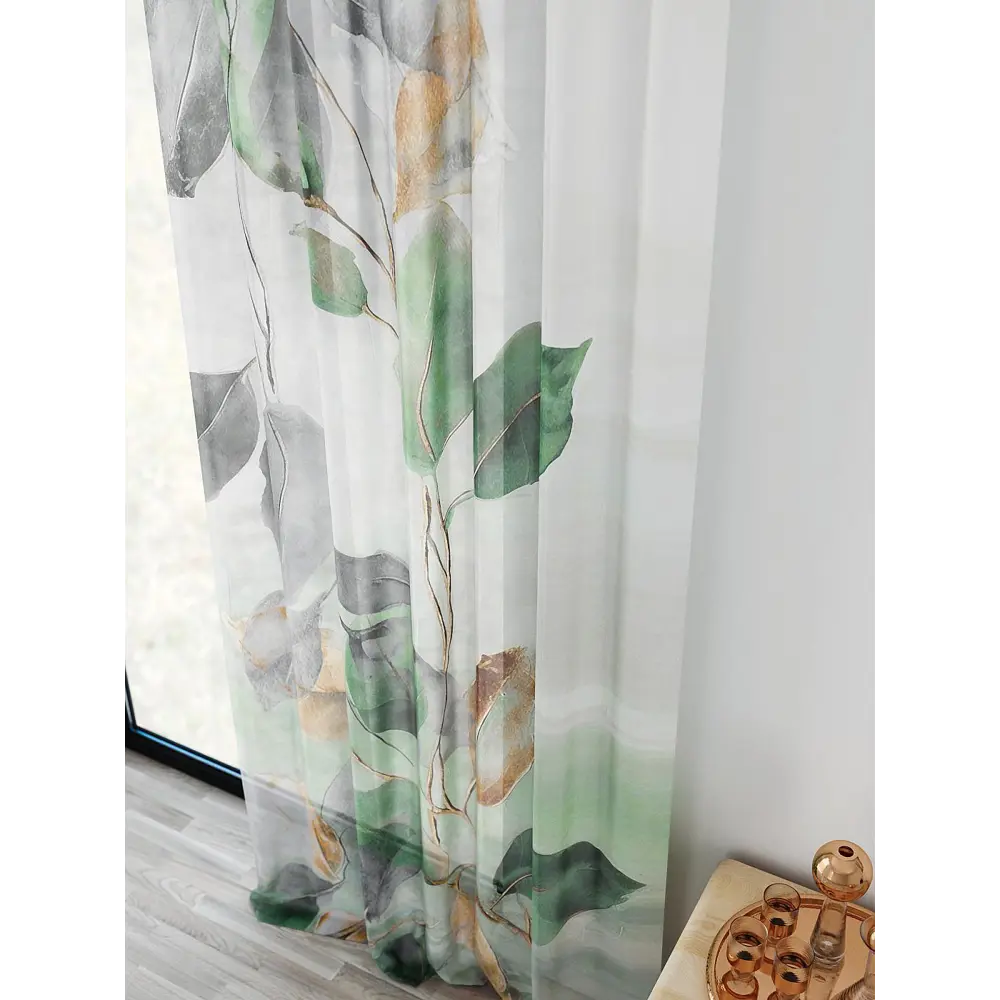 Фото 4 Тюль At home Базовая коллекция AT598106 на шторной ленте 280x150 см цвет бежевый Фото 4 Тюль At home Базовая коллекция AT598106 на шторной ленте 280x150 см цвет бежевый
