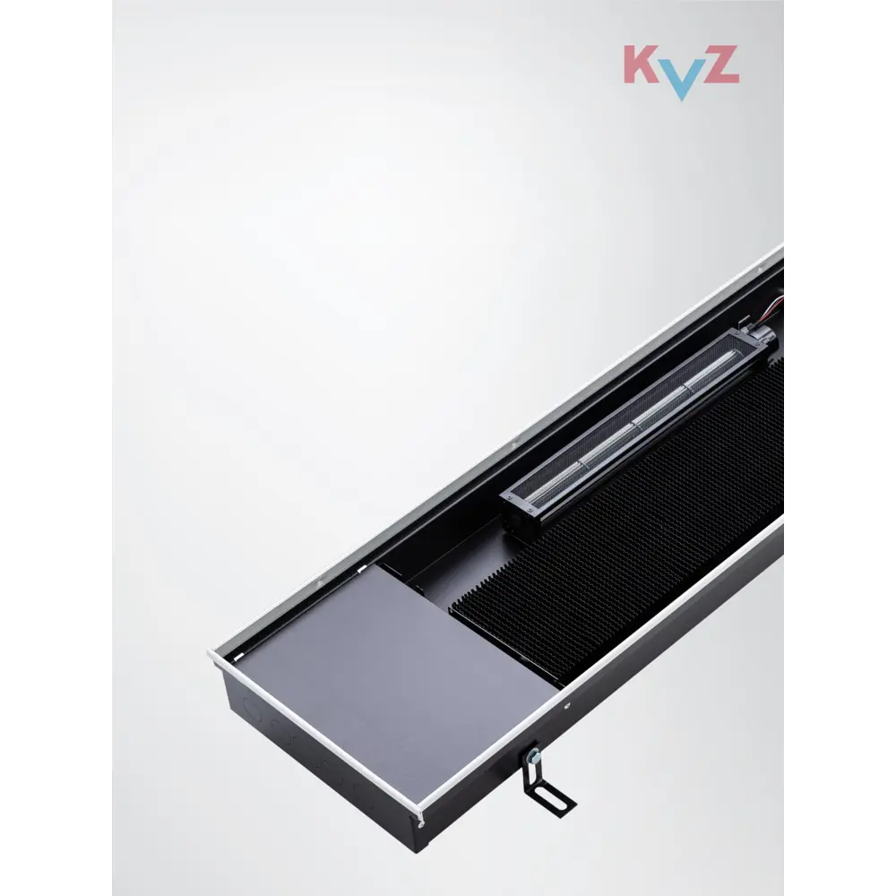 Фото 9 Конвектор внутрипольный KVZ Vent 2EC-24V 1200x360x80 мм биметалл серый Фото 9 Конвектор внутрипольный KVZ Vent 2EC-24V 1200x360x80 мм биметалл серый