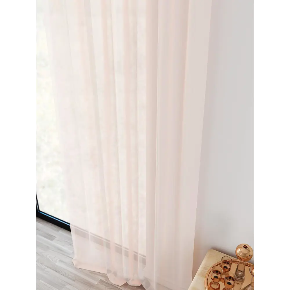 Фото 4 Тюль At home Базовая коллекция AT598122 на шторной ленте 280x150 см цвет бежевый Фото 4 Тюль At home Базовая коллекция AT598122 на шторной ленте 280x150 см цвет бежевый