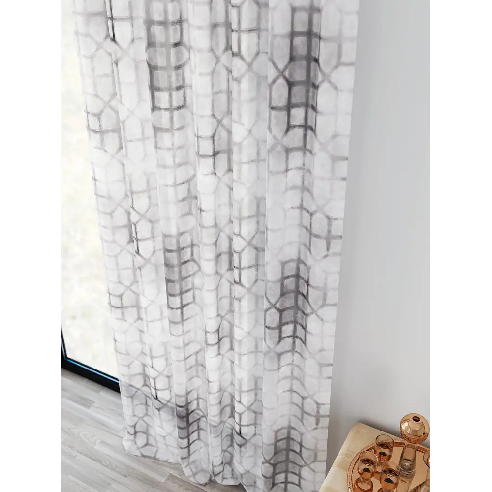 Фото 4 Тюль At home Базовая коллекция AT598015 на шторной ленте 280x150 см цвет белый Фото 4 Тюль At home Базовая коллекция AT598015 на шторной ленте 280x150 см цвет белый