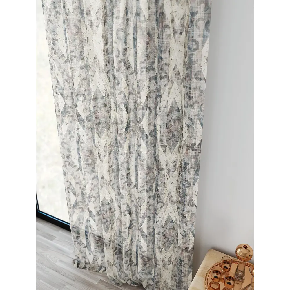 Фото 4 Тюль At home Базовая коллекция AT598020 на шторной ленте 280x150 см цвет бежевый Фото 4 Тюль At home Базовая коллекция AT598020 на шторной ленте 280x150 см цвет бежевый