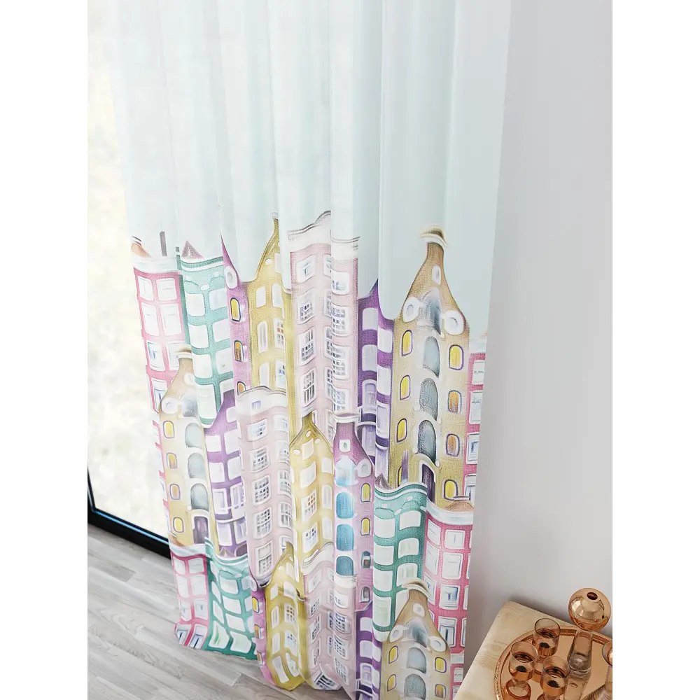 Фото 4 Тюль At home Базовая коллекция AT598054 на шторной ленте 280x150 см цвет белый Фото 4 Тюль At home Базовая коллекция AT598054 на шторной ленте 280x150 см цвет белый