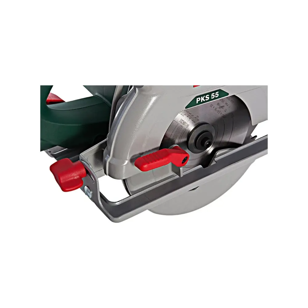 Фото 8 Пила циркулярная сетевая Bosch PKS 55, 1200 Вт, 160 мм Фото 8 Пила циркулярная сетевая Bosch PKS 55, 1200 Вт, 160 мм