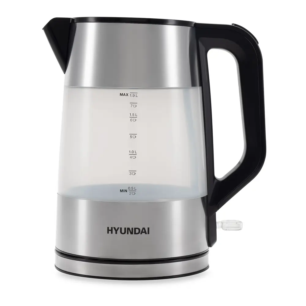 Фото 5 Электрический чайник 1.9 л Hyundai HYK-P4026 пластик цвет черный Фото 5 Электрический чайник 1.9 л Hyundai HYK-P4026 пластик цвет черный