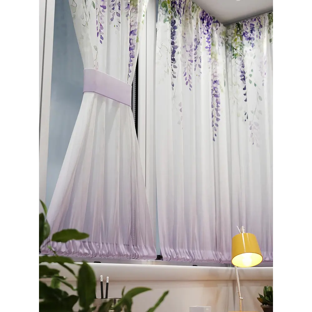 Фото 6 Тюль At home Базовая коллекция AT764014 на шторной ленте 140x100 см цвет белый Фото 6 Тюль At home Базовая коллекция AT764014 на шторной ленте 140x100 см цвет белый