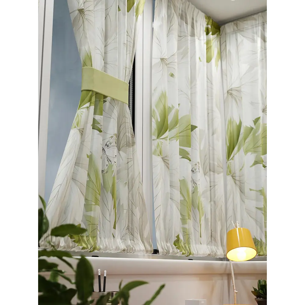 Фото 6 Тюль At home Базовая коллекция AT764017 на шторной ленте 140x100 см цвет бежевый Фото 6 Тюль At home Базовая коллекция AT764017 на шторной ленте 140x100 см цвет бежевый